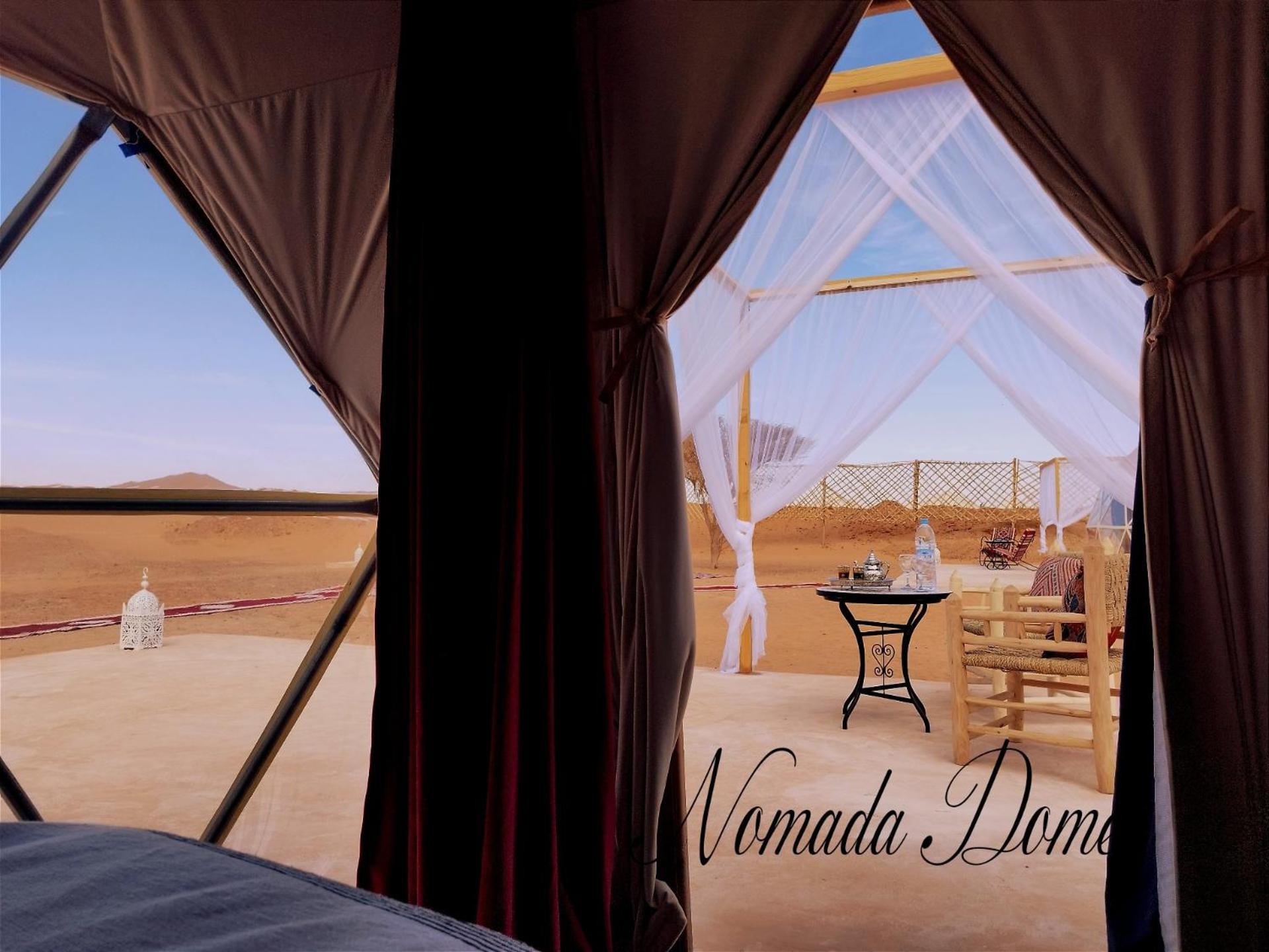 Nomada Domes Camp With Airco Hotel Merzouga Eksteriør billede