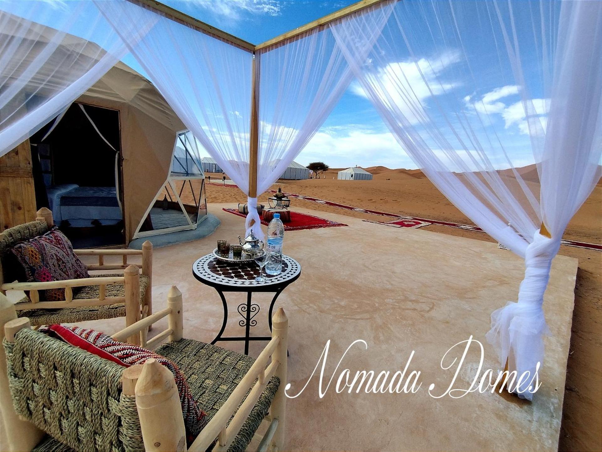 Nomada Domes Camp With Airco Hotel Merzouga Eksteriør billede