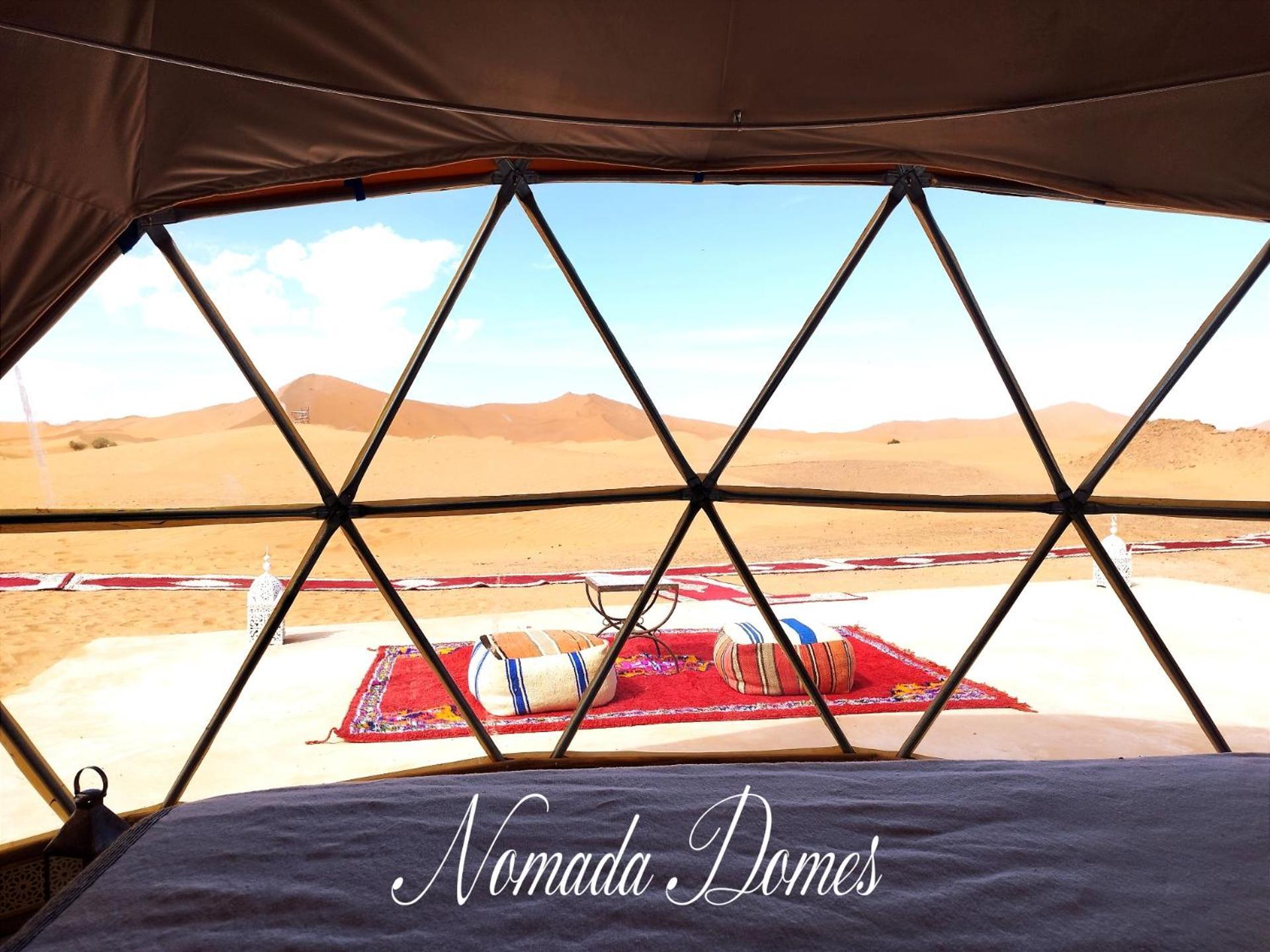 Nomada Domes Camp With Airco Hotel Merzouga Eksteriør billede